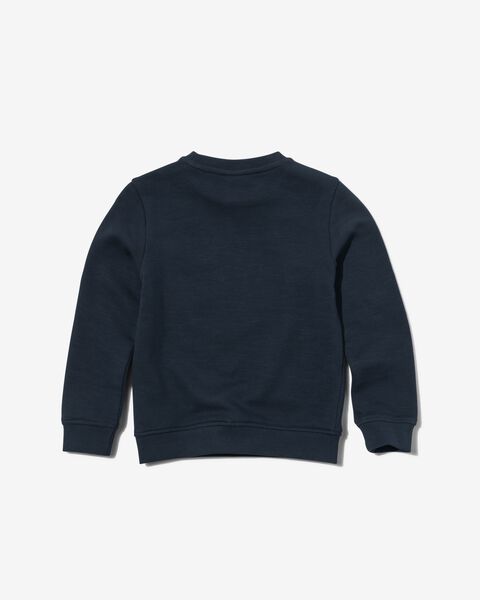 kinder sweater donkerblauw 86/92 - 30757626 - HEMA