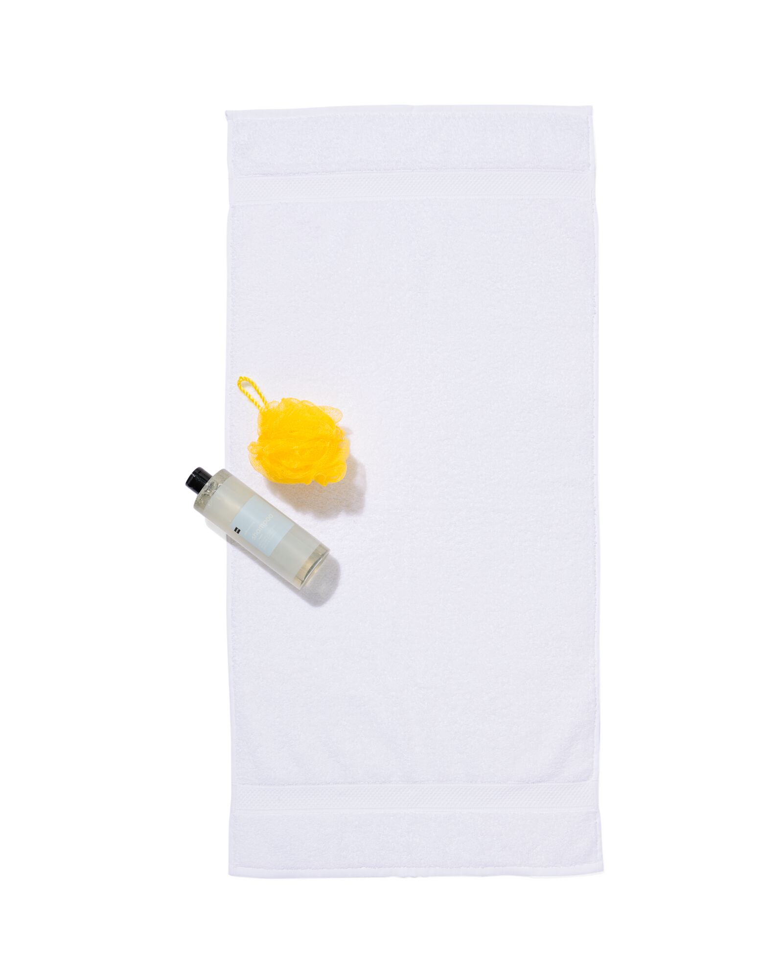 serviette de bain - 50x100 cm - qualit&eacute; &eacute;paisse - blanc blanc serviette 50 x 100 - 5212600 - HEMA