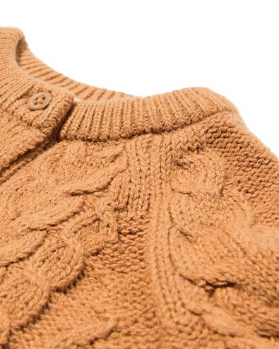 Babystrickjacke braun braun - 33048670BROWN - HEMA