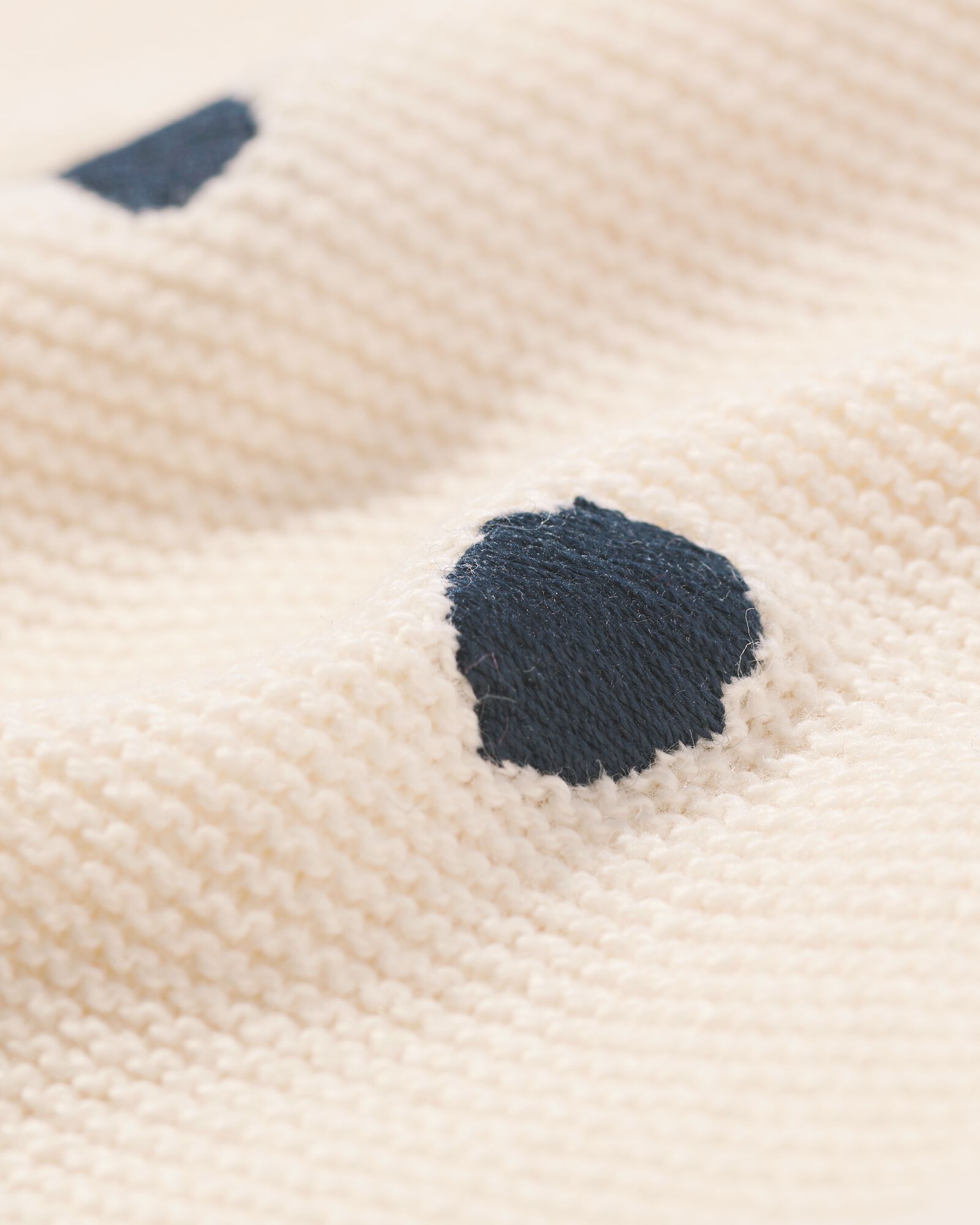 pull nouveau-n&eacute; Miffy en maille blanc cass&eacute; blanc cass&eacute; - 1000031982 - HEMA