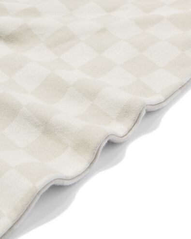 babyslaapzak met afneembare mouwen katoen 0.5tog ruiten blauw blauw - 33300760BLUE - HEMA