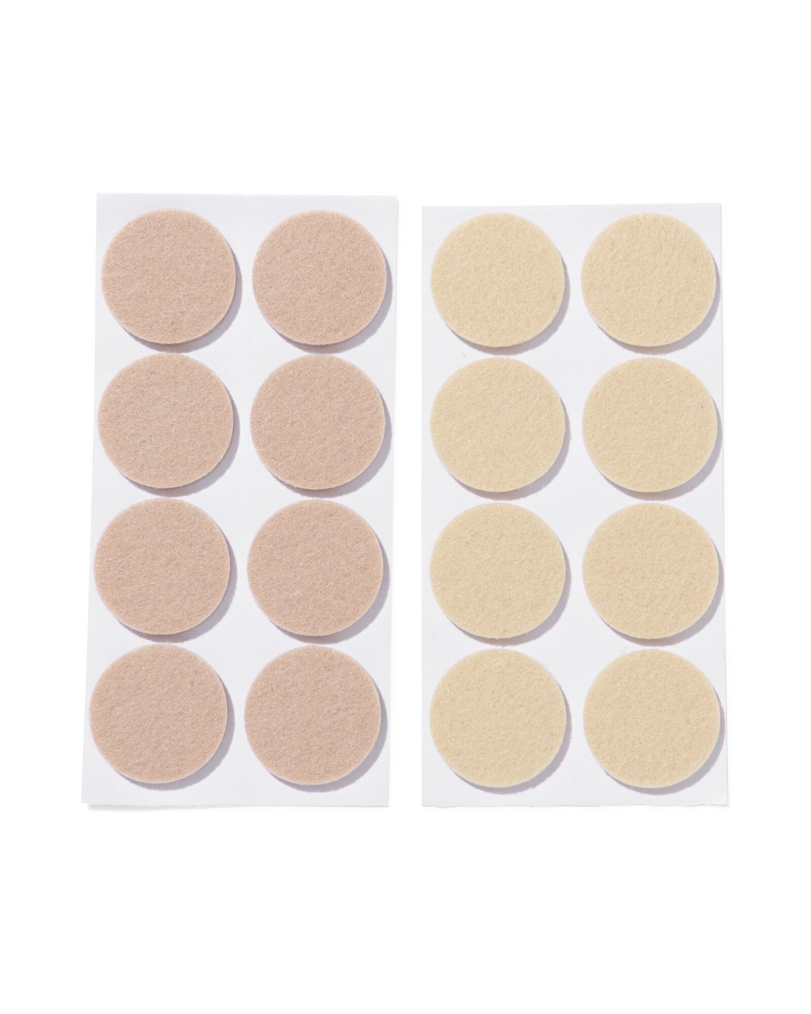 zelfklevend meubelvilt rond - 16 stuks - 81000019 - HEMA