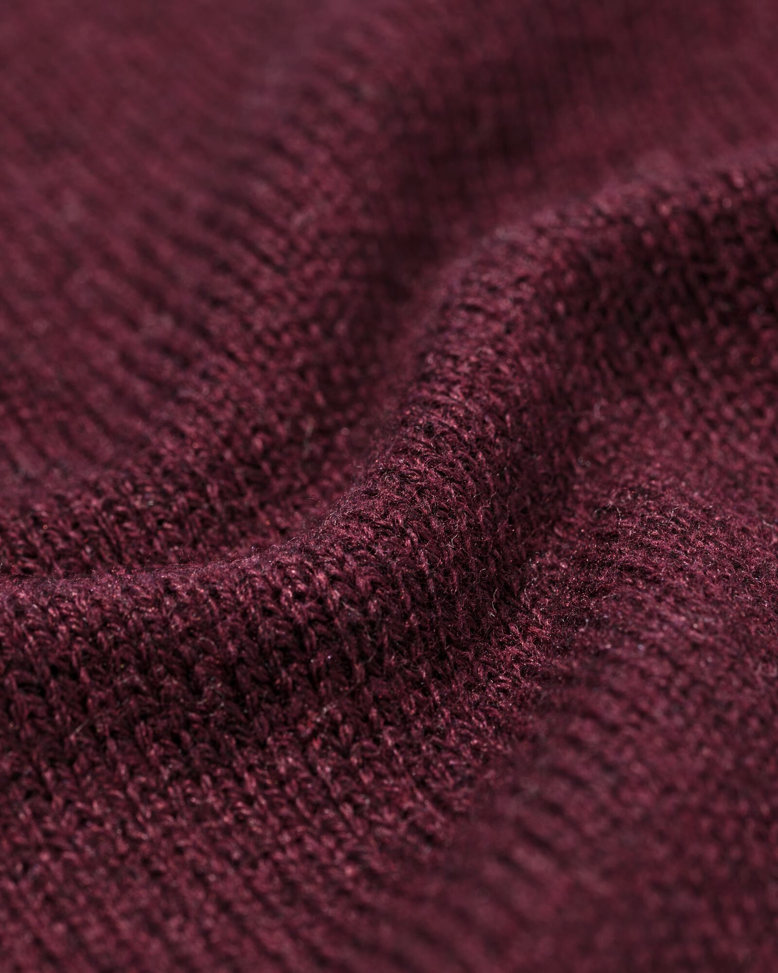 pull femme Gael maille fine bordeaux bordeaux - 36207750BURGUNDYRED - HEMA