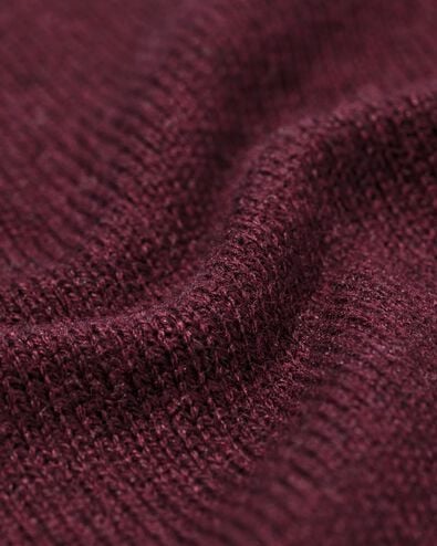 pull femme Gael maille fine bordeaux bordeaux - 36207750BURGUNDYRED - HEMA