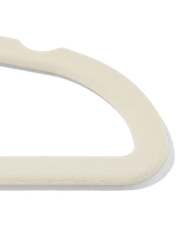 kledinghanger velours wit - 6 stuks - 39800019 - HEMA