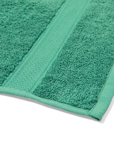 handdoeken - zware kwaliteit middengroen handdoek 50 x 100 - 5282870 - HEMA