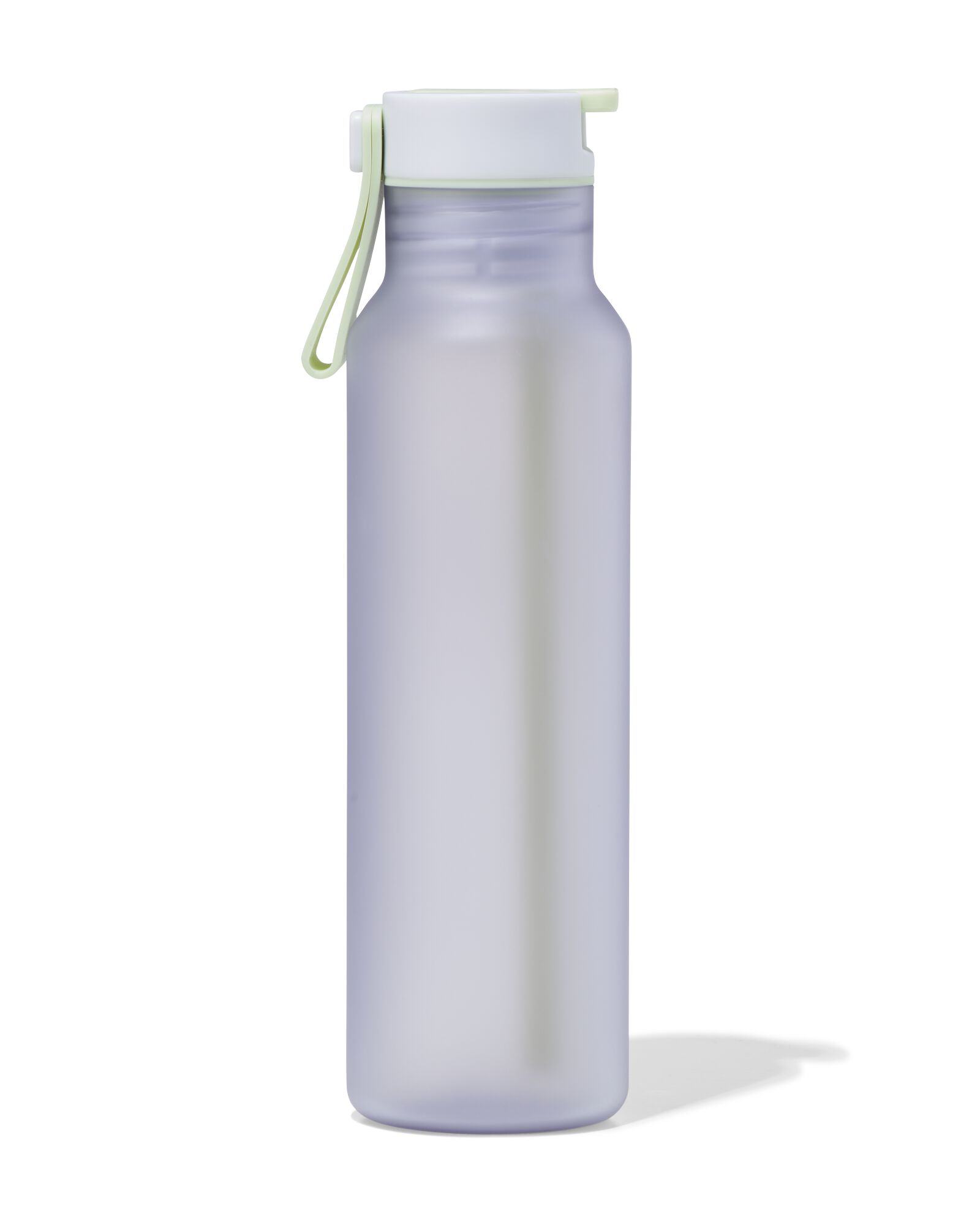 Wasserflasche mit Trinkhalm, 600 ml, Lavendel - 80650233 - HEMA