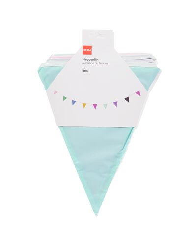 vlaggenlijn meerkleurig 10m - 14250141 - HEMA