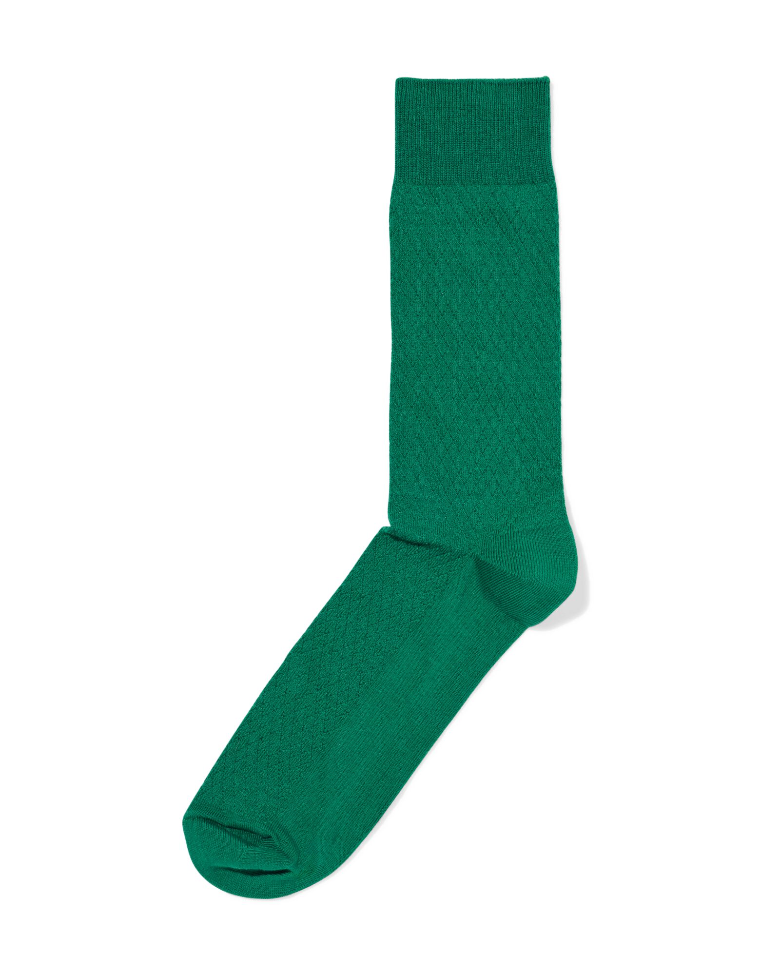 Herrensocken, Struktur dunkelgr&uuml;n - 4150330DARKGREEN - HEMA