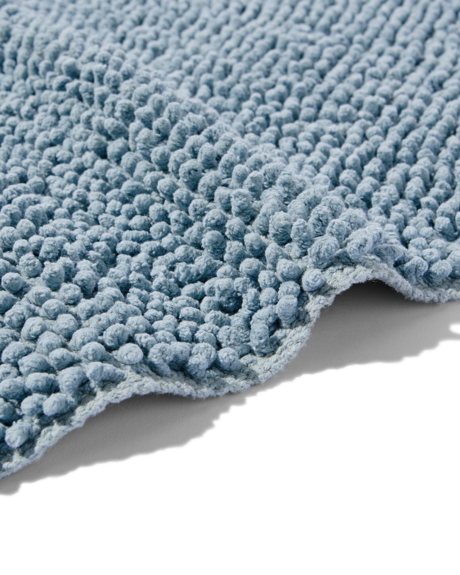 tapis de bain 50x85 cm chenille bleu glace - 5210203 - HEMA