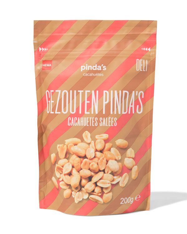 cacahu&egrave;tes grill&eacute;es sal&eacute;es 200 g  - 10650311 - HEMA