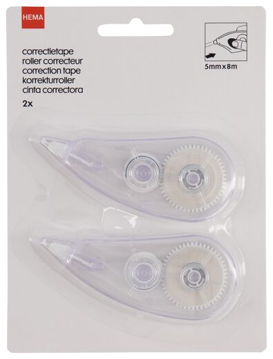 correctietapes - 2 stuks - 14460011 - HEMA