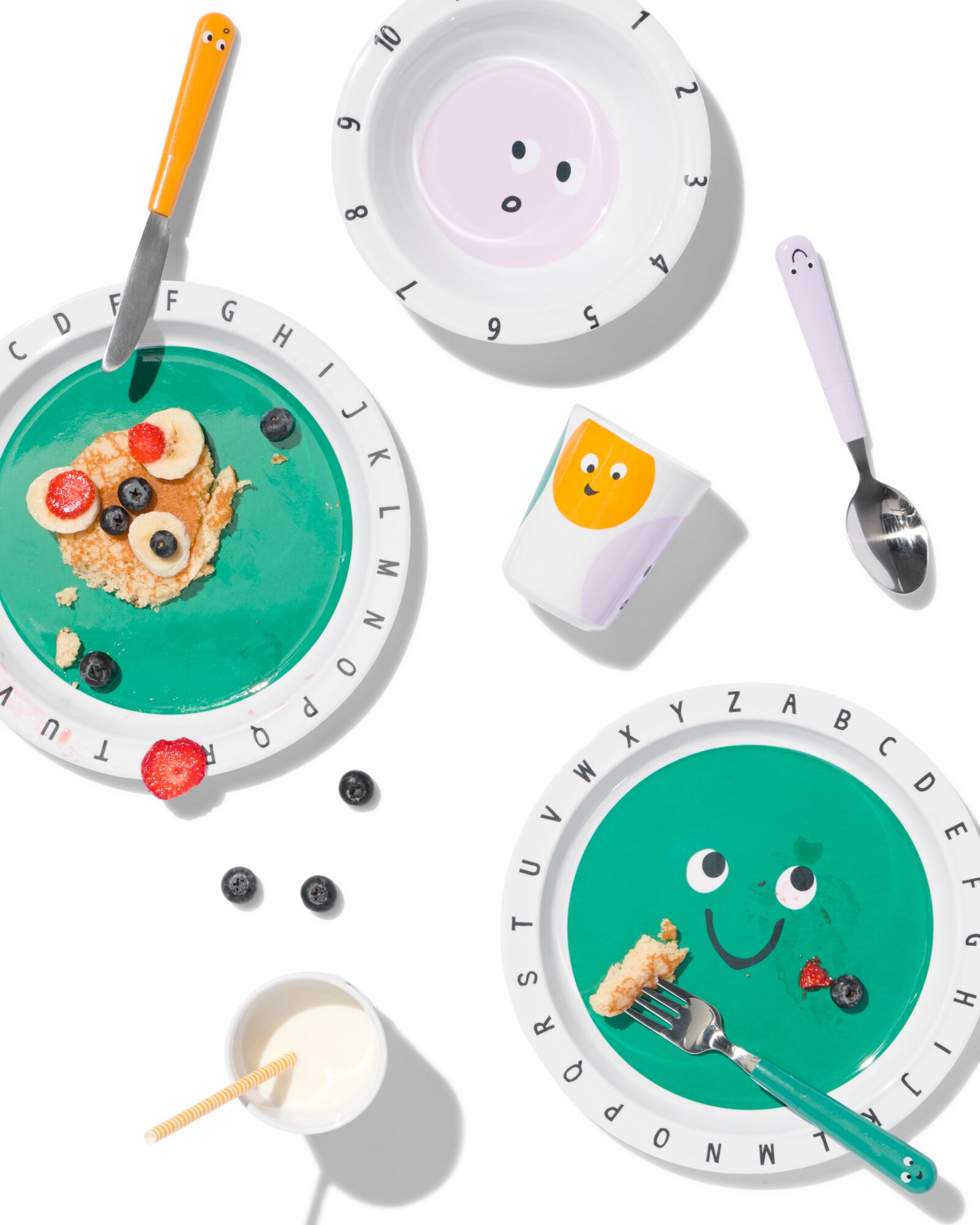 couverts pour enfant visage - 9906012 - HEMA