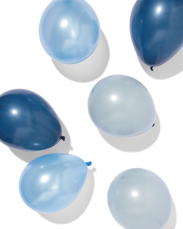 ballons &Oslash; 23 cm bleus - lot de 20 - 14260090 - HEMA