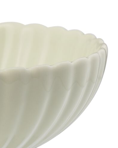 bol ⌀9cm fa&iuml;ence fleur verte - 9650341 - HEMA