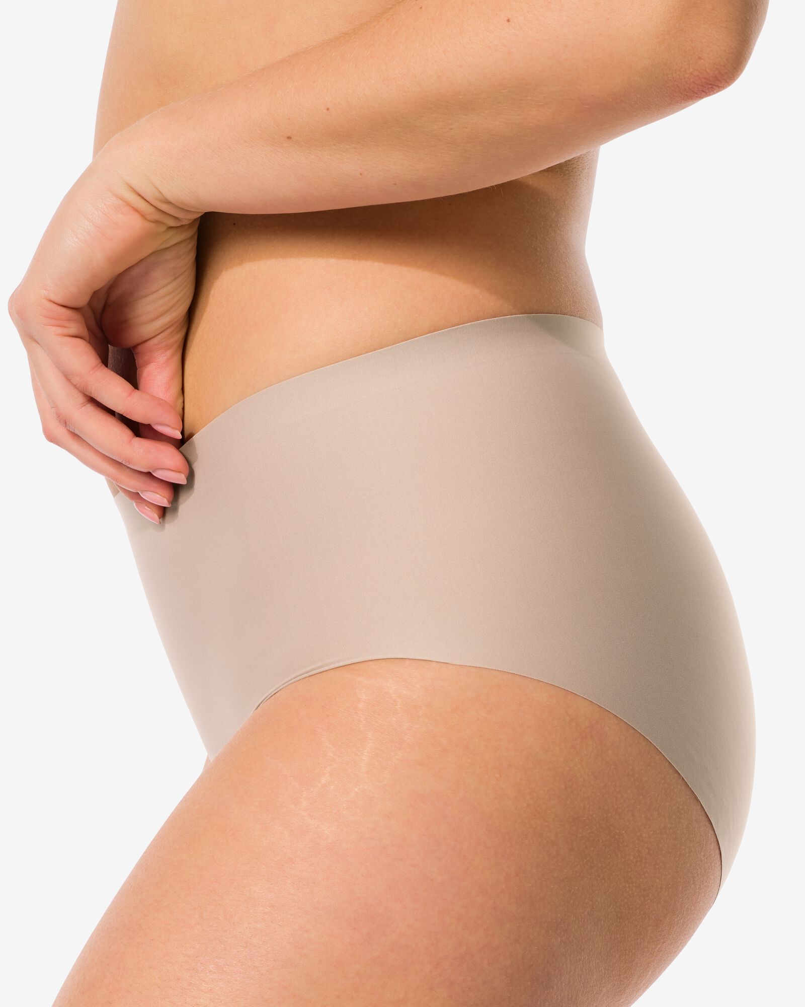 slip taille haute correction medium beige beige - 1000011247 - HEMA