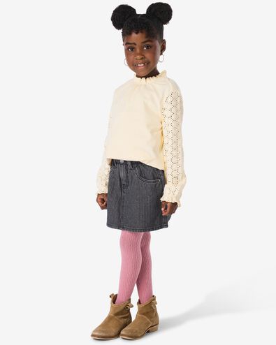 Kinderrock mit Struktur schwarz - 30826006BLACK - HEMA