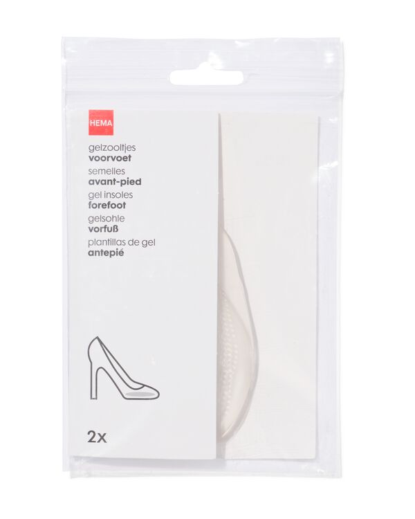 gelzolen voor de voorvoet - 2 stuks - 20550314 - HEMA