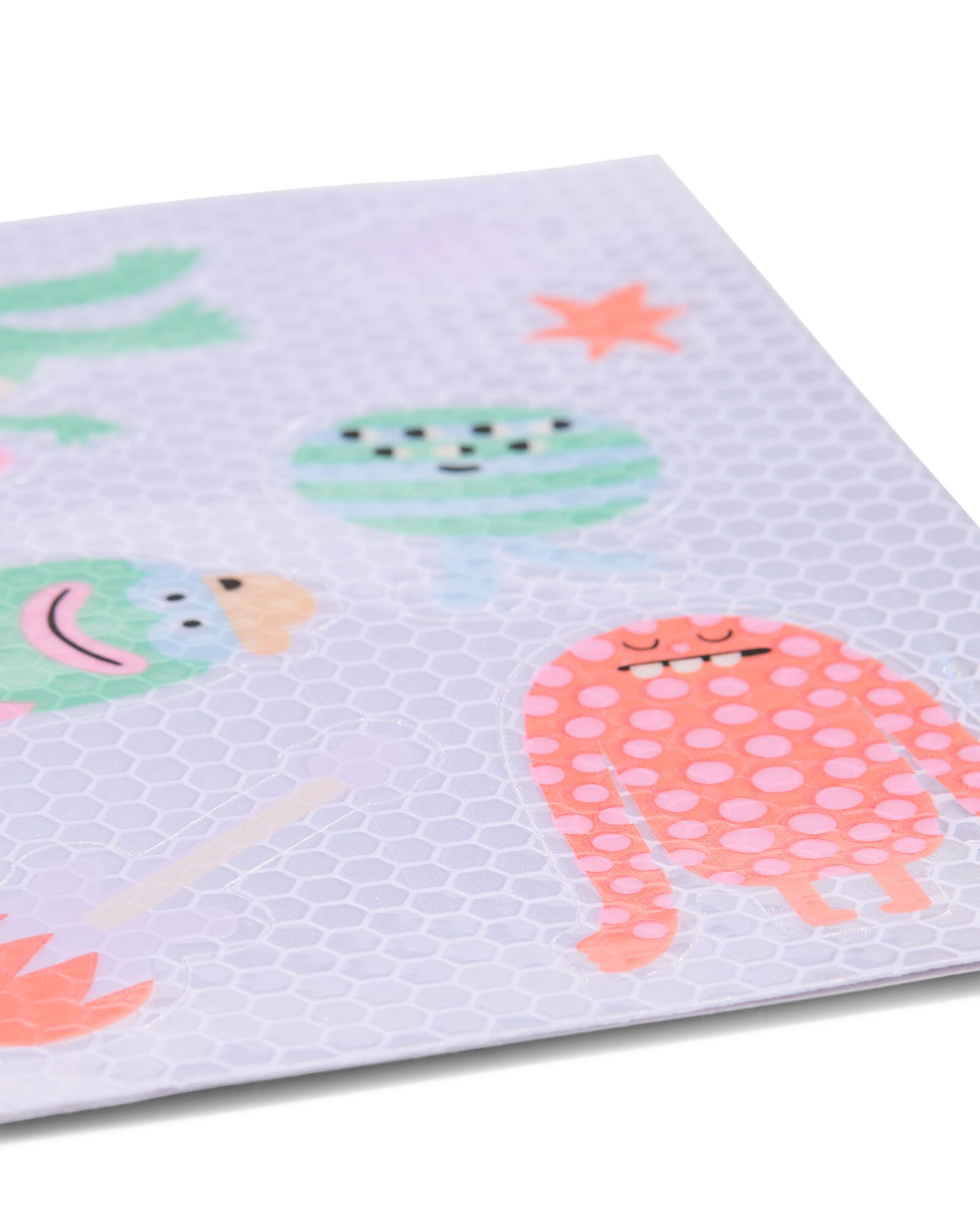 autocollants monstre avec monstre réfléchissant - 41150104 - HEMA