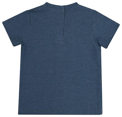 t-shirt bébé bleu bleu - 1000019761 - HEMA