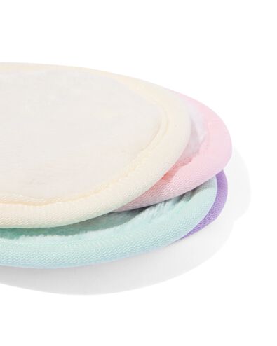disques d&eacute;maquillants r&eacute;utilisables avec sachet de lavage et de rangement &Oslash; 8 cm - lot de 8 - 11500015 - HEMA