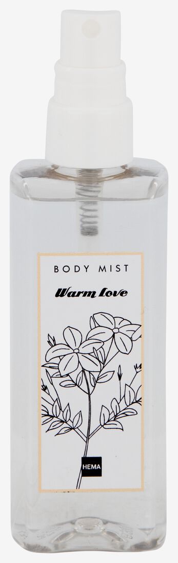 body mist warm love natural 100ml - 11280012 - HEMA