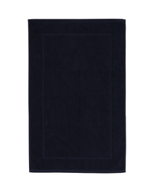 Badematte, 50 x 80 cm, schwere Qualität, dunkelblau - 5260027 - HEMA