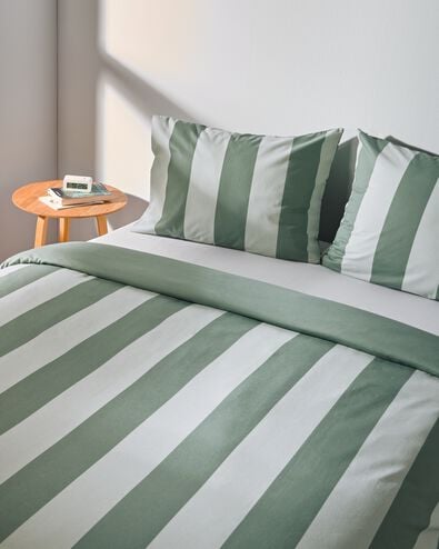 housse de couette coton doux 200x220 rayures - 5790092 - HEMA