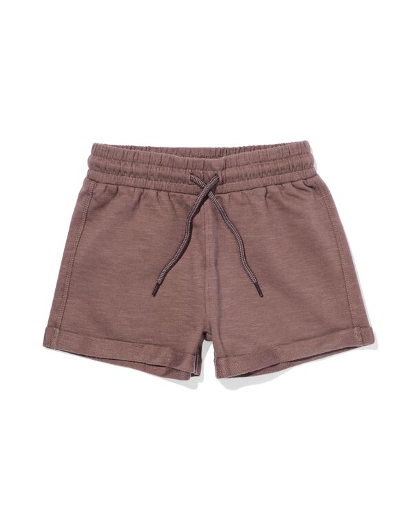 kinder sweatbroek comfy fit lichtbruin lichtbruin - 30846338LIGHTBROWN - HEMA