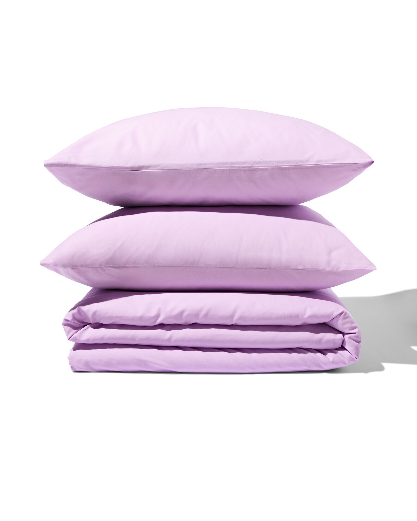 housse de couette 240x200/220 cm coton doux lilas - 5750078 - HEMA
