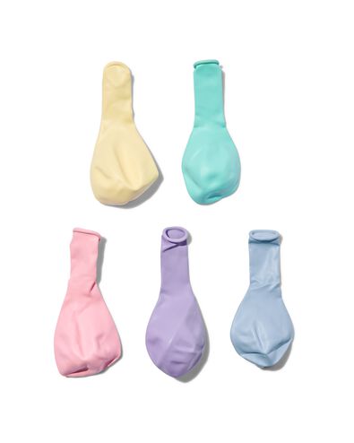 10er-Pack Luftballons, Pastellfarben, 23 cm - 14200305 - HEMA