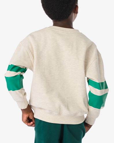 Kindersweater, gestreift ecru - 30702128ECRU - HEMA