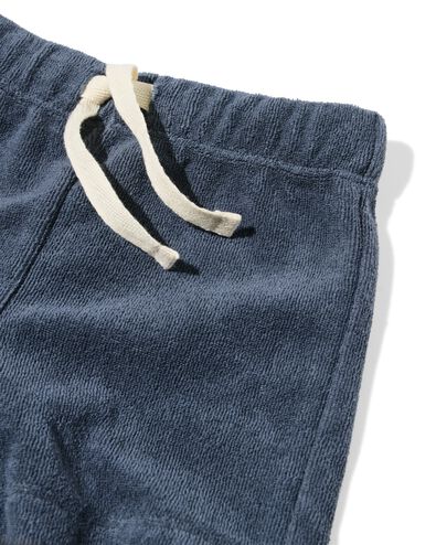 Newborn-Bekleidungsset aus Frottee mit Streifen dunkelgrau dunkelgrau - 33454920DARKGREY - HEMA