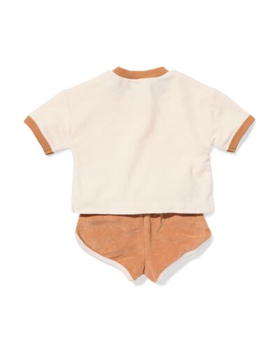 Newborn-Bekleidungsset, Frottee braun braun - 33455220BROWN - HEMA