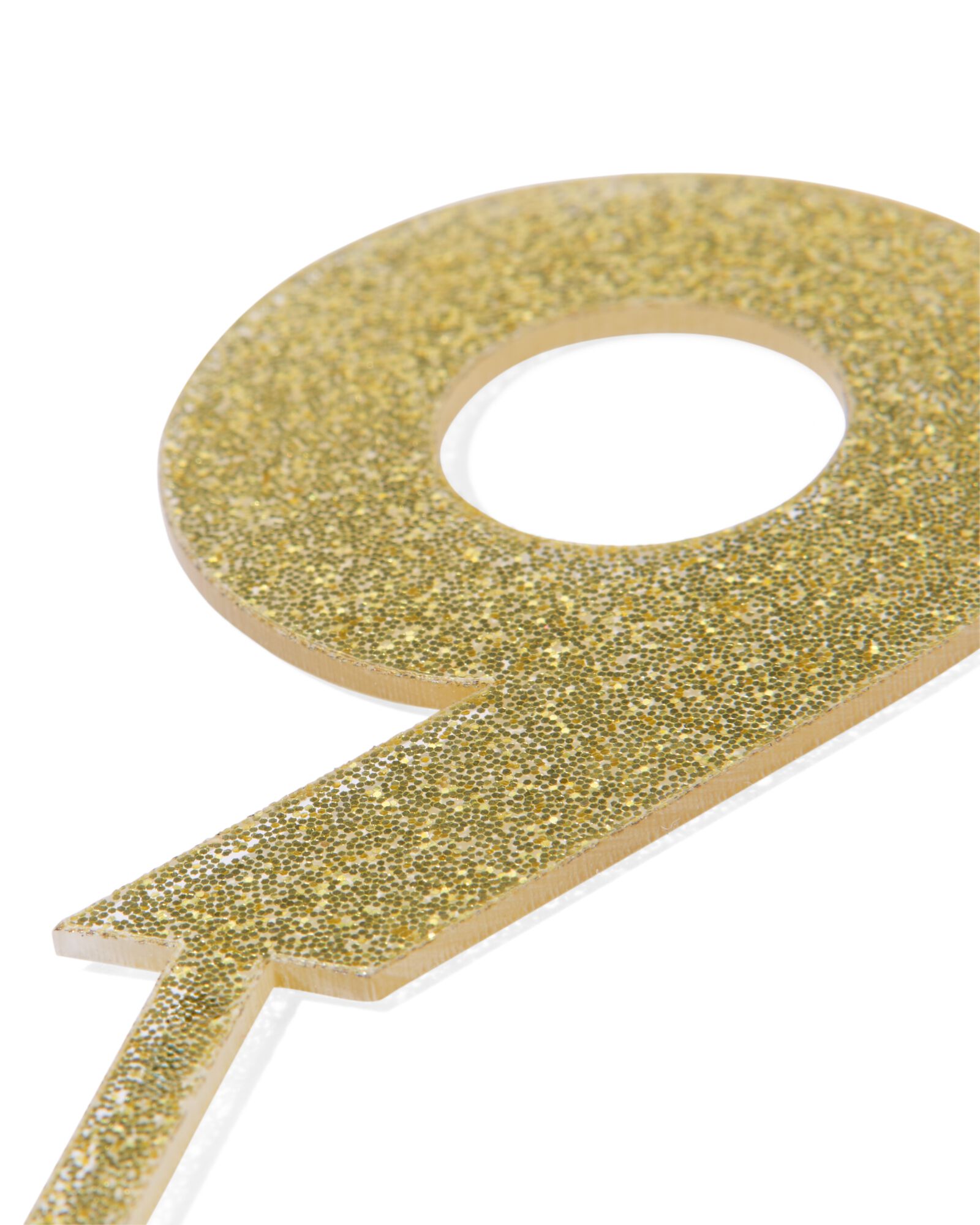 Tortendekoration, wiederverwendbar, Zahl 9 - 14240188 - HEMA