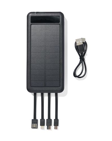 batterie externe solaire 10,000 mAh - 39510005 - HEMA
