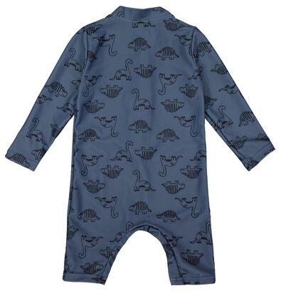 maillot de bain bébé avec protection UV dinos bleu - 1000026864 - HEMA