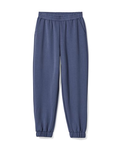 dames loungebroek donkerblauw donkerblauw - 36050401DARKBLUE - HEMA