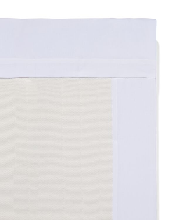 drap-housse coton doux 140x200 blanc - HEMA