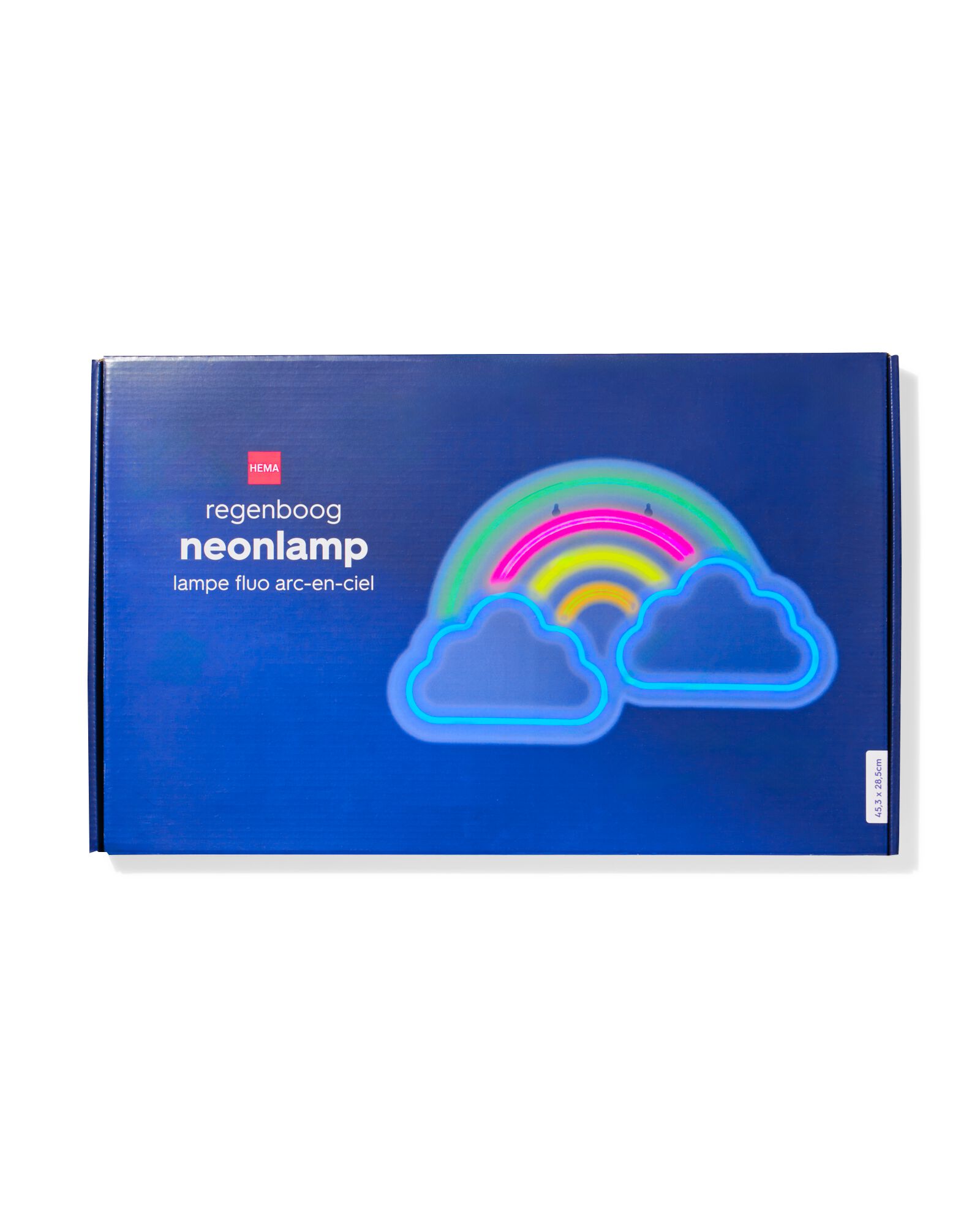 lampe n&eacute;on 47,8x30,5cm arc-en-ciel - 38400054 - HEMA
