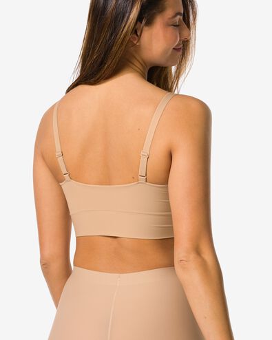 haut non pr&eacute;form&eacute; sans armatures - ultimate comfort beige beige - 21805490BEIGE - HEMA