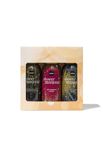 3 mousses pour la douche no&euml;l - 11330013 - HEMA