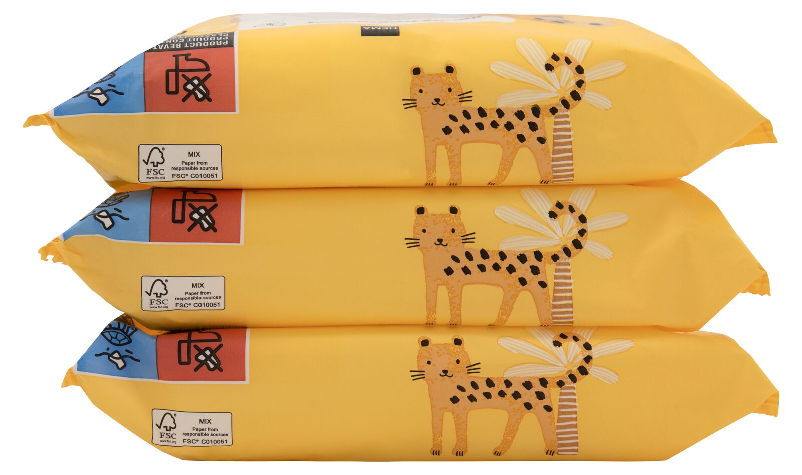 3x72 lingettes pour b&eacute;b&eacute; avec lotion - 11335174 - HEMA