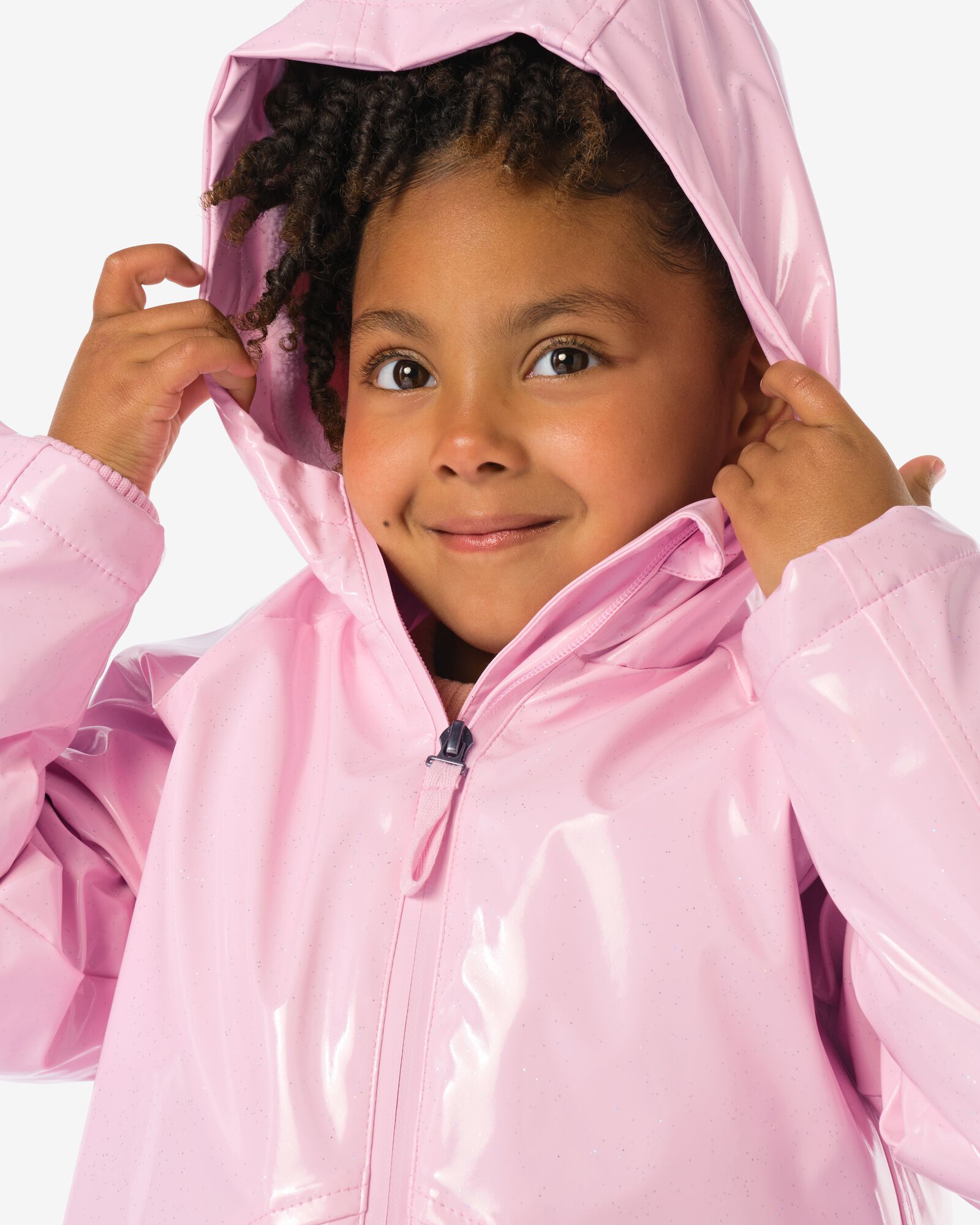 Kinderjacke mit Glitzer hellrosa hellrosa - 30859101LIGHTPINK - HEMA