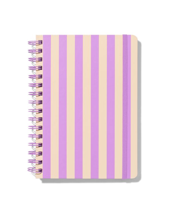 notitieboek A5 gelinieerd strepen - 14144404 - HEMA