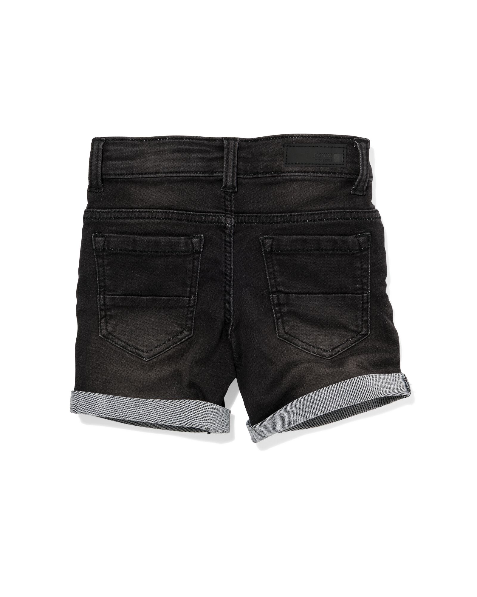 short enfant jogdenim noir noir - 1000023205 - HEMA