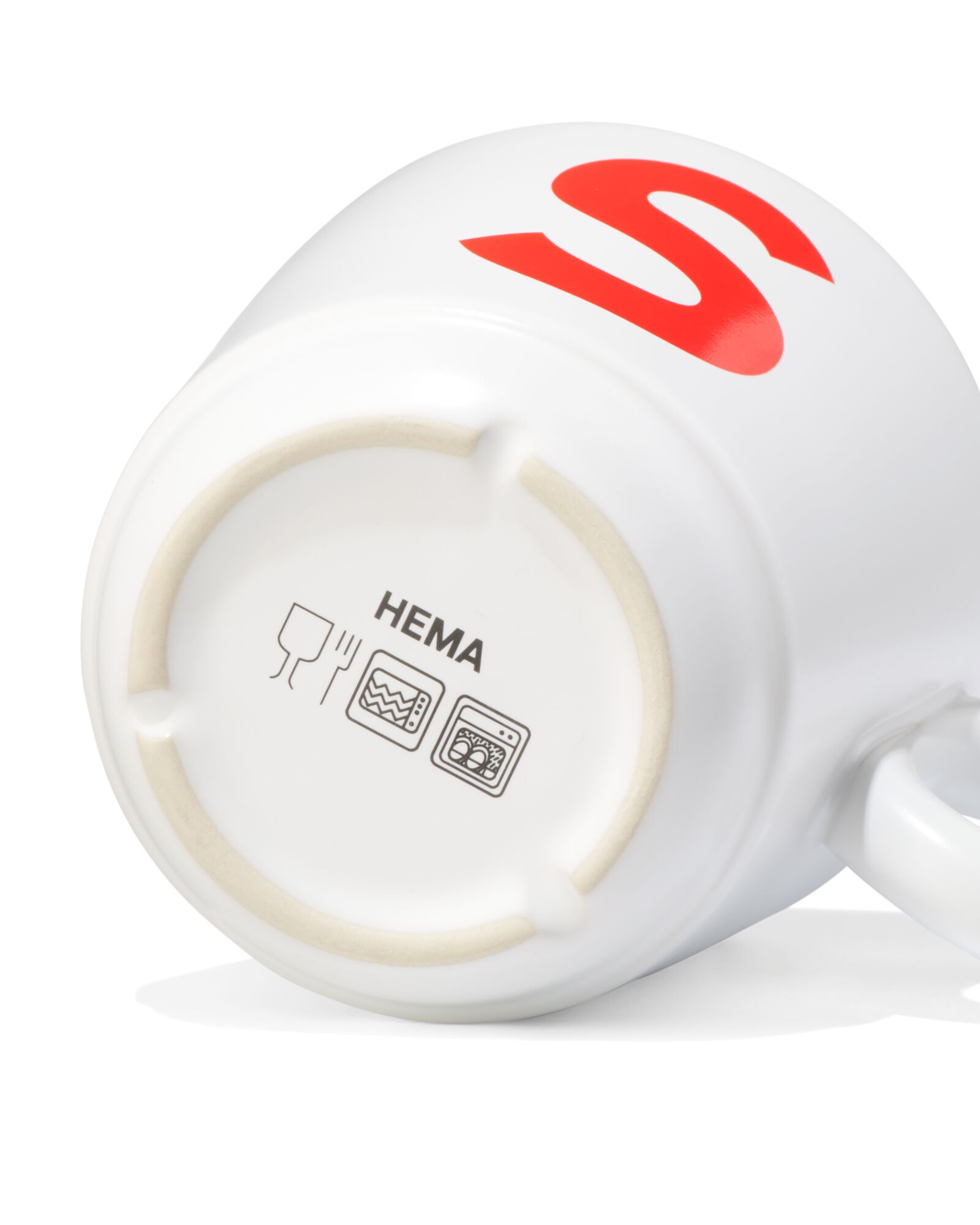 mug 280ml lettre S - 61130418 - HEMA