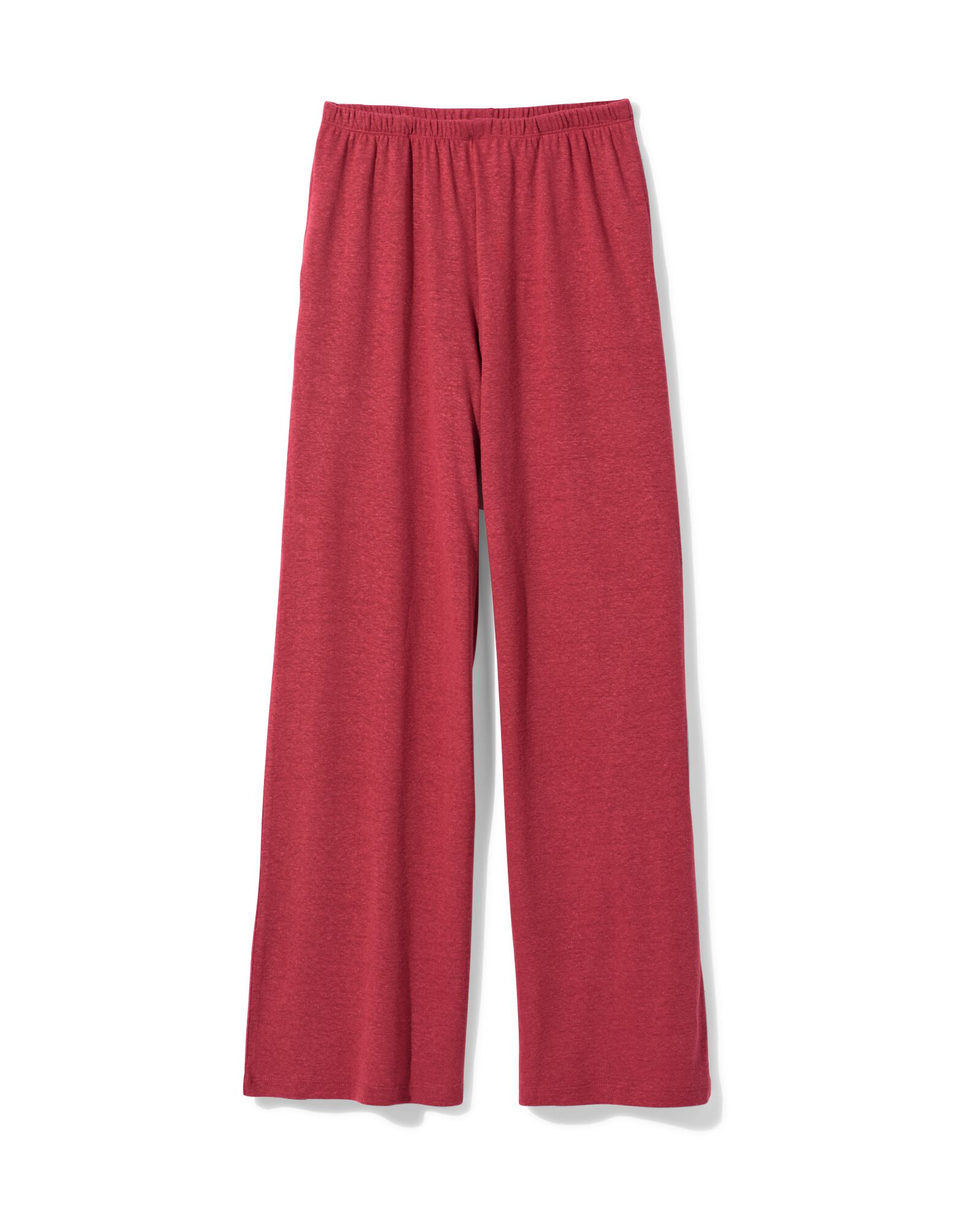 damesbroek Cora regular fit rood rood - 36209380RED - HEMA