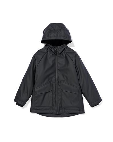 kinderjas zwart zwart - 30704139BLACK - HEMA