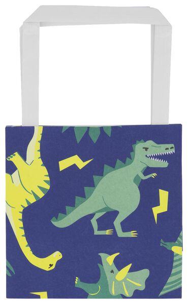 Geschenktaschen, 7 x 13 x 13 cm, Dinosaurier - 14700478 - HEMA